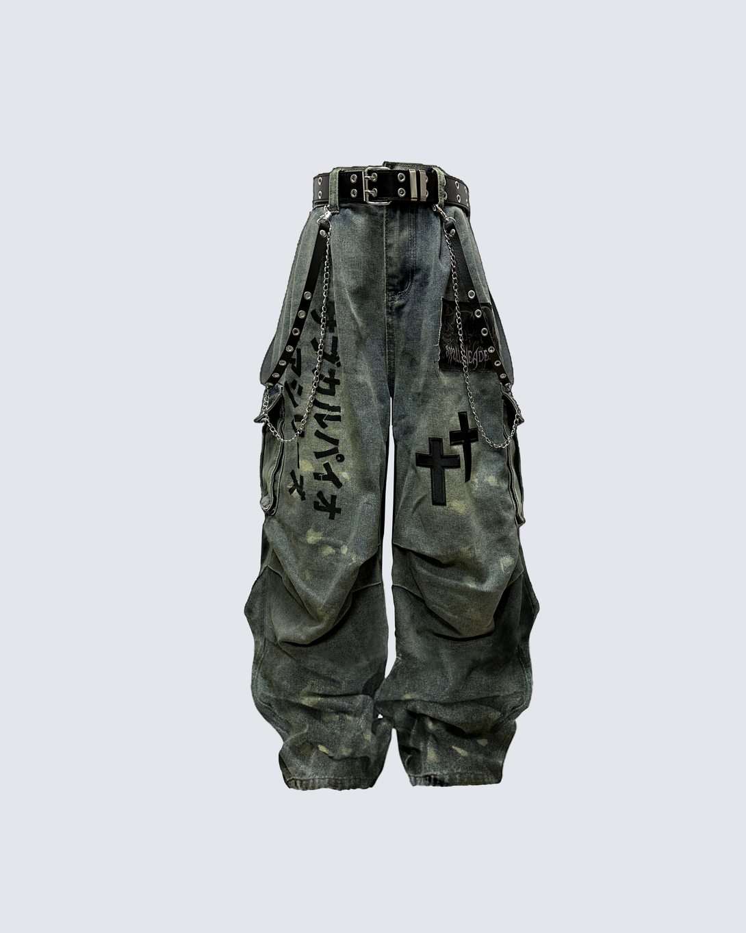 パンツ open Yy KNEE VELCRO GRAFFITI PANTS 357.png?v=1773799330&width=1090